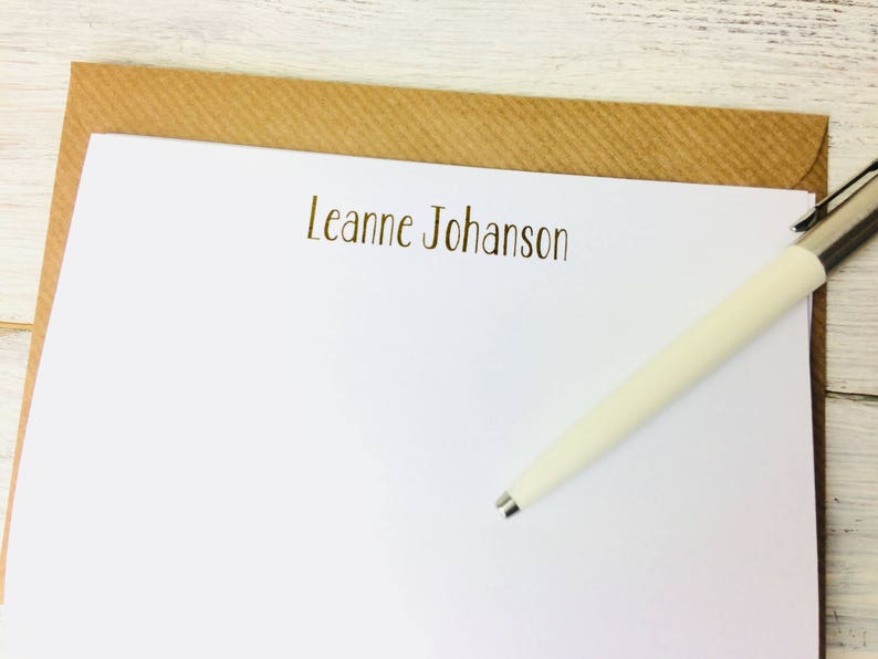 correspondence paper Personalised Stationery gift idea Elegant writing set luxury stationery Writing Set stationery lovers