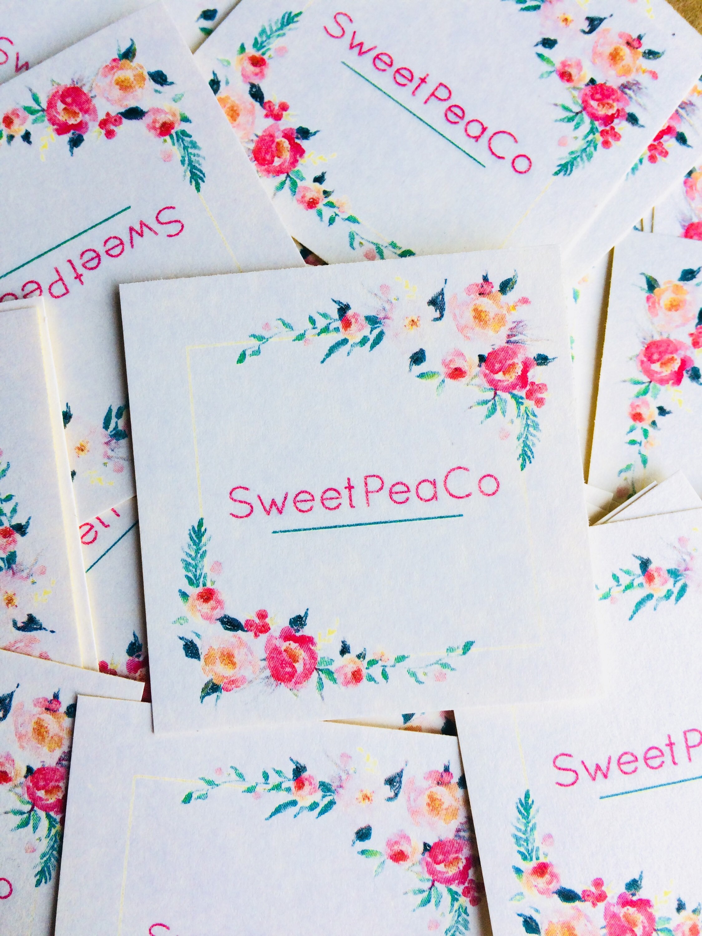 Square Logo Stickers with your own logo Custom logo Etsy