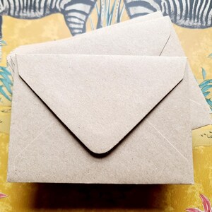 A6 Envelopes - Quality 100gsm Gummed Diamond Flap Craft - Pack of 25 image 10