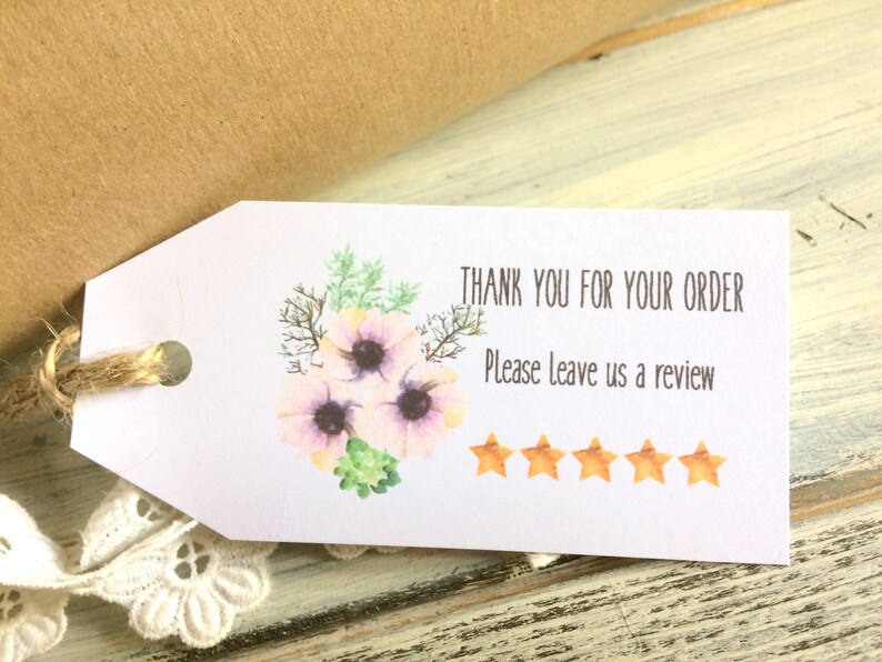 ETSY REVIEWS TAGS Sellers Paper Tags Etsy Reviews Handmade Etsy