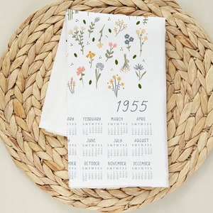 1955 Calendar - Etsy