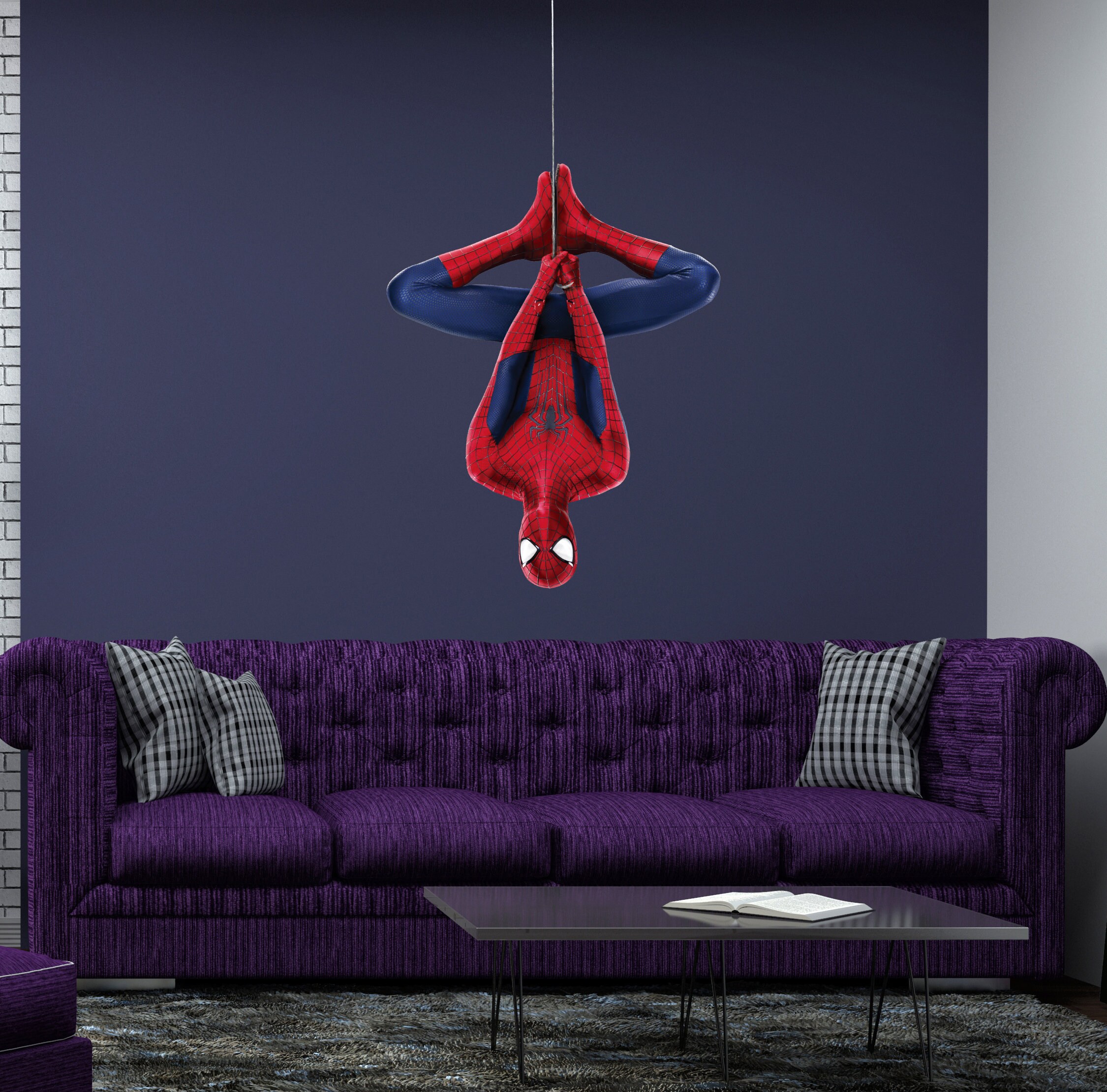 Spiderman Wall Decal Marvel Comics Sticker Superhero Vinyl Etsy