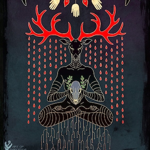 Dukkha   Lustre print