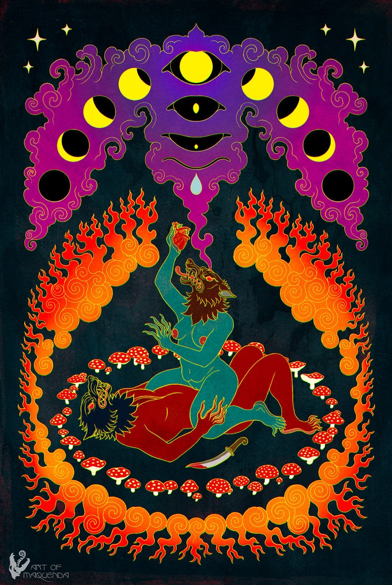 Fairy Circle Lustre print