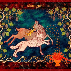 Sanguis   Lustre print