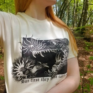 But First They Must Catch You Unisex T-Shirt Watership Down rabbit El-Ahrairah imagem 5