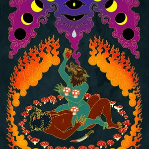 Fairy Circle Lustre print