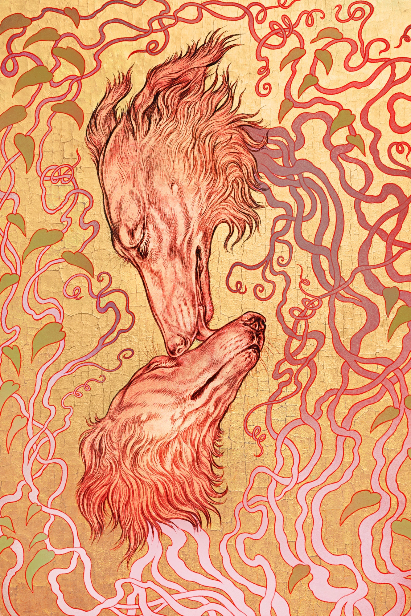 Borzoi art - Etsy 日本