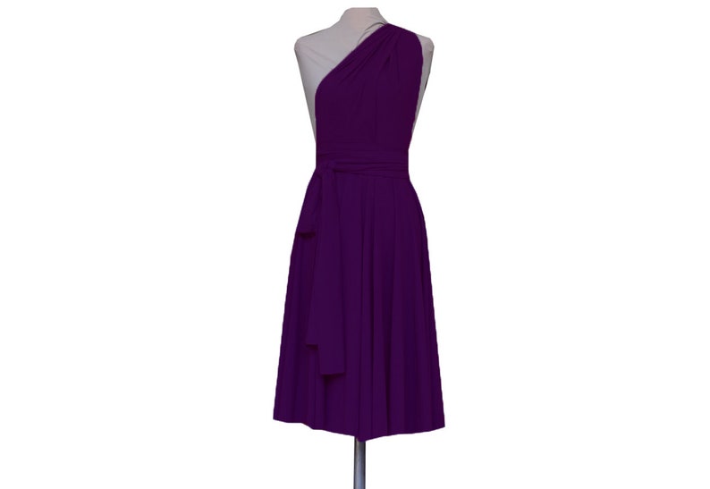 plum infinity dress