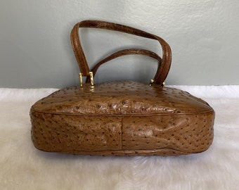 LOEWE black ostrich skin handbag – Vintage Carwen