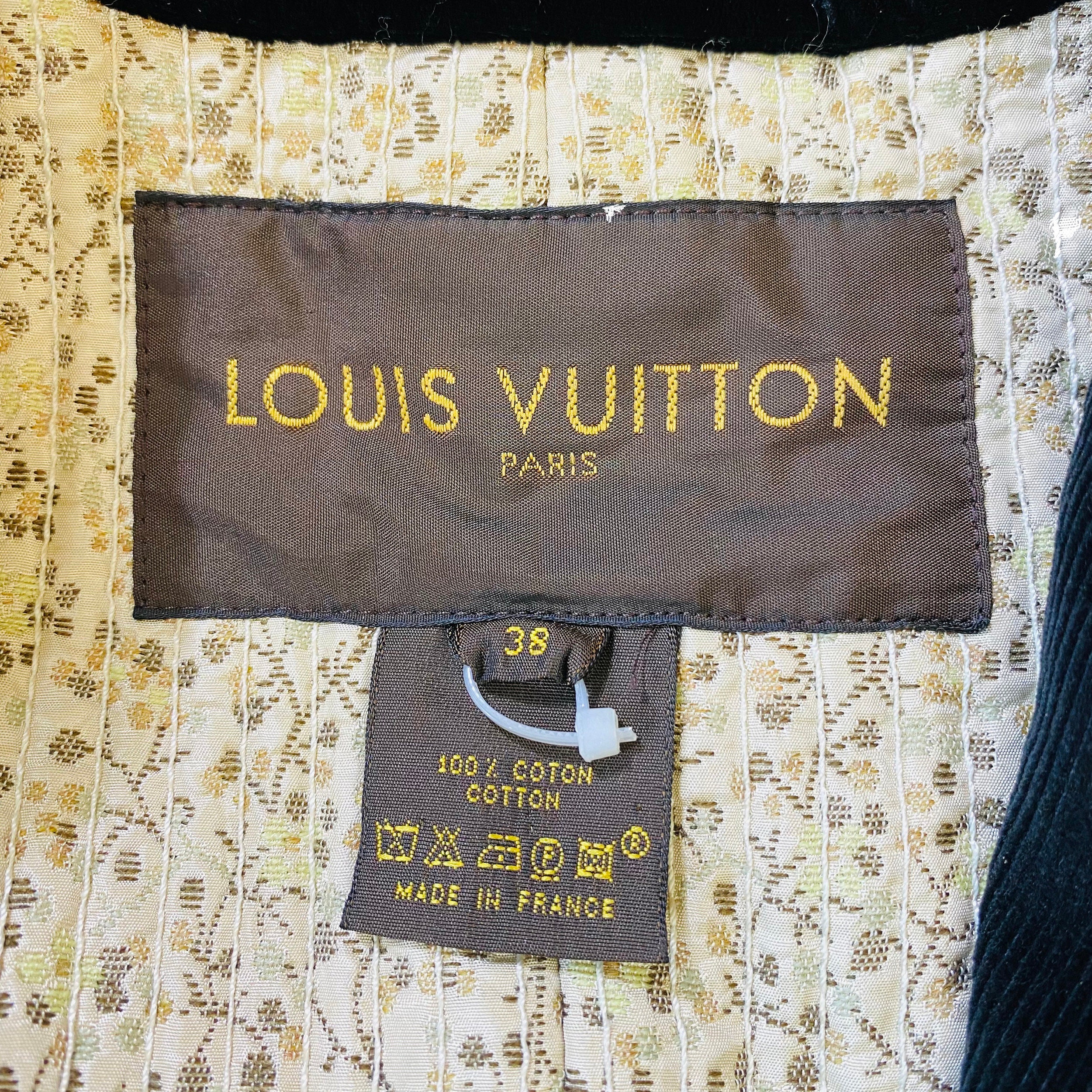 Louis Vuitton Corduroy Military Jacket - Black Outerwear, Clothing
