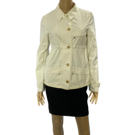 PRADA Ivory Multi-pockets Windstopper Jacket - Etsy