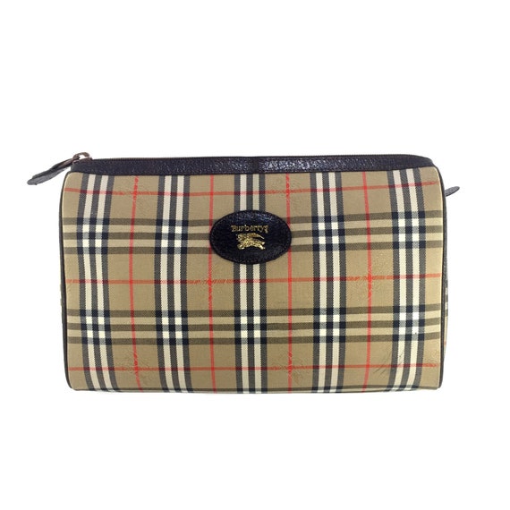 vintage burberry clutch bag