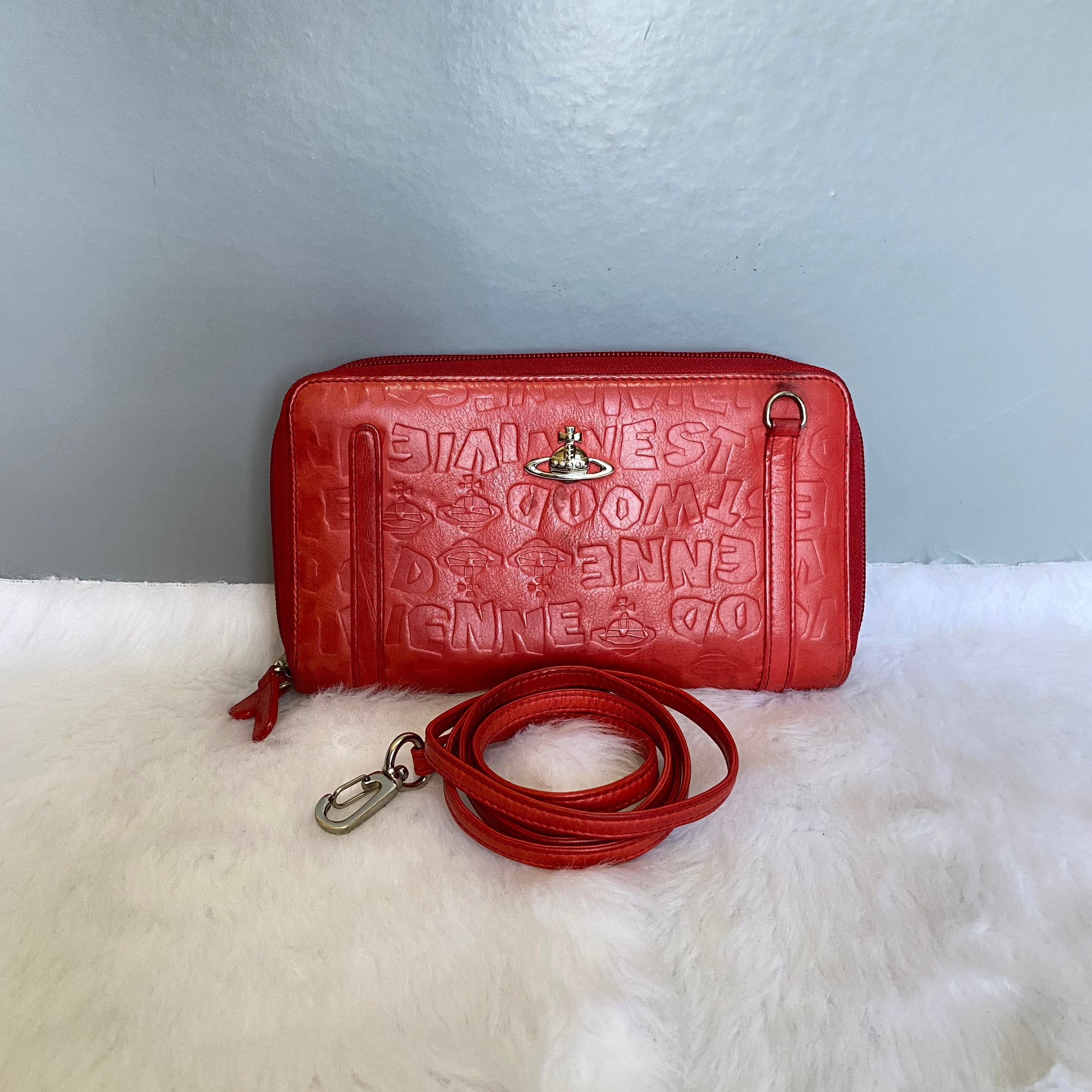 Genuine Vivienne Westwood Chancery 5509 Heat Shaped Eco Leather Shoulder Bag  for sale online