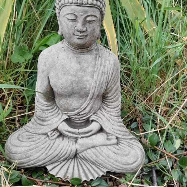 Outdoor Buddha Garden Statues Etsy UK