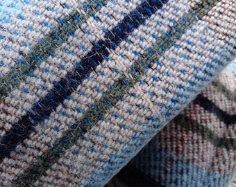 Recycled Welsh woolen blanket throw  gift made in Wales choice of colours