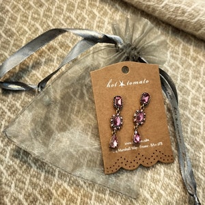 Pretty dangly earrings by Hot Tomato accessory by Ruby Joe image 2