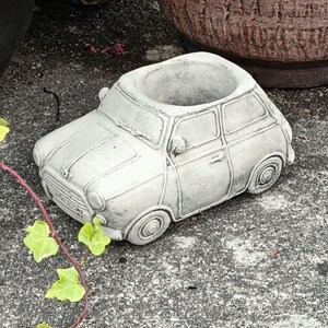 Stone garden mini car ornament planter motor gift