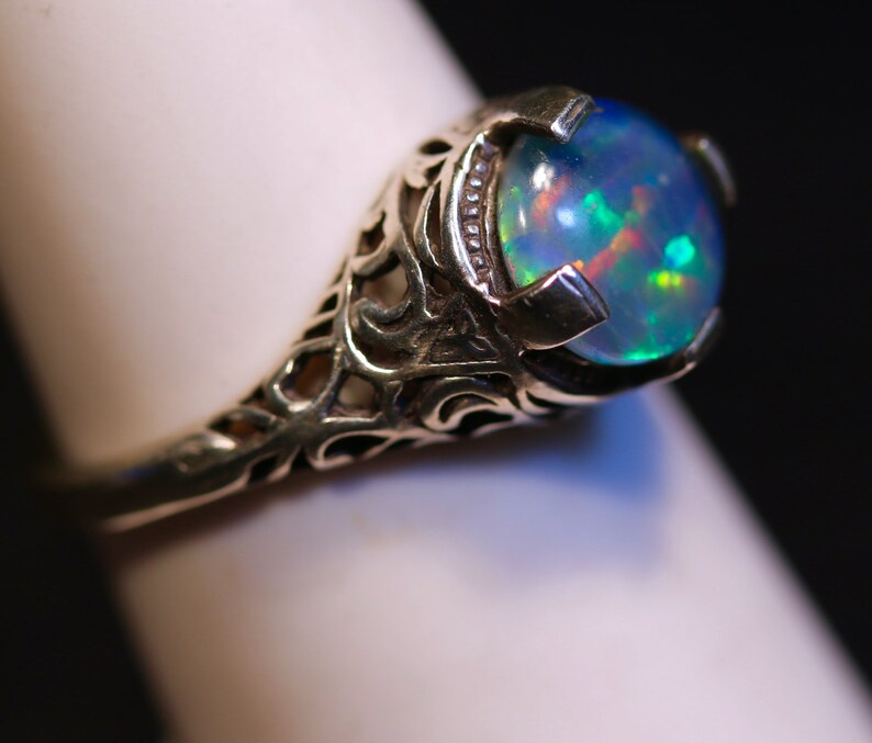 black opal engagement rings black opal engagement rings