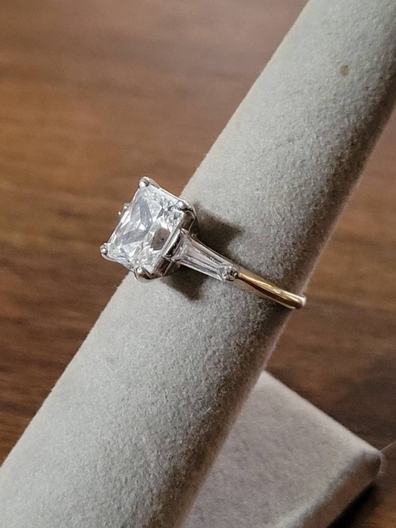 Synthetic store diamond ring