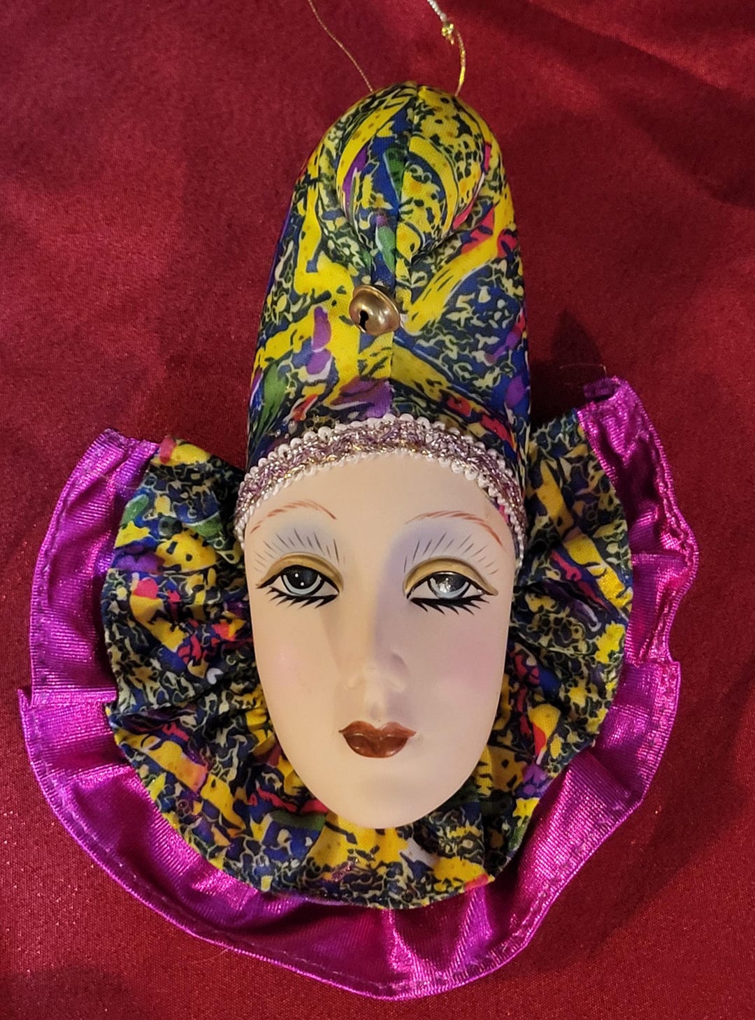 mardi gras jester makeup