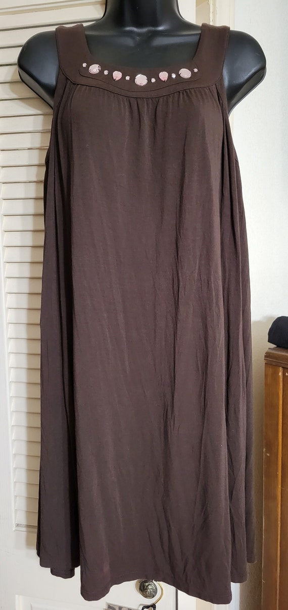 SALE Michael MICHAEL KORS Brown Dress lounge or co