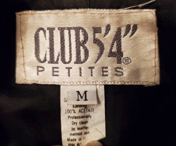 1980s Genuine Leather Jacket Lady's Ladies' size … - image 5