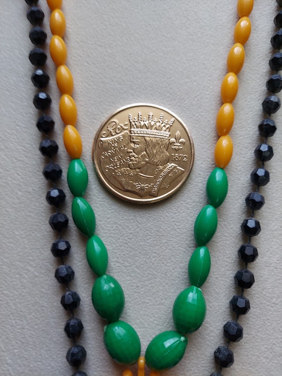 ETP79--VINTAGE King Zulu & REX Mardi Gras Medalli… - image 5