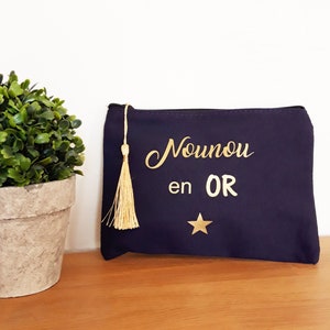 Kit niñera dorado con estrella- texto-regalo personalizable