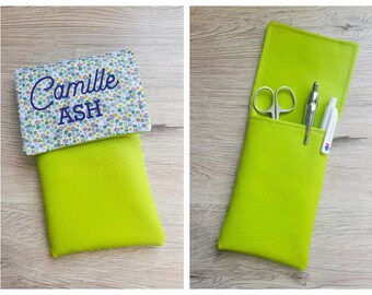 magnetic nurse pouch personalized first name pocket blouse pen scissors doctor gift Midwife Ash Nursing assistant in liberty