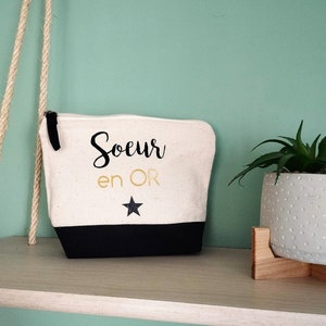 Gold Sister Bag-Customizable-Sister Sister Family Personalized Gift