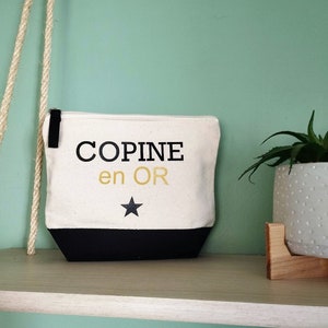 Golden Girlfriend Bag-customizable-gift best friend personalized besta bff