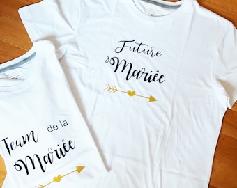 Future Bride Team bride t-shirt for EVJF wedding gift