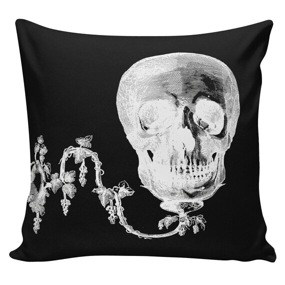 Cushion Pillow Halloween Grey/'s Anatomy Lungs Cotton and Burlap #RQ0017 RavenQuoth All Hallow/'s Eve Home Decor