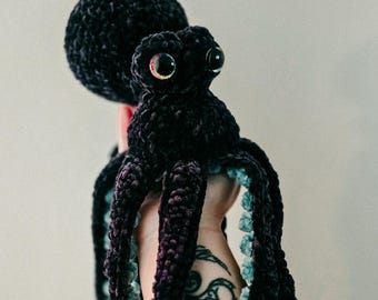Octopus Amigurumi | Crocheted Octopus | Soft Plush Handmade Kraken | Made to Order Amigurumi Kraken Plushie