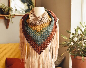 Festival Shawl | Multiple Color Options | Vegan Friendly