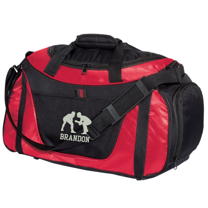 Personalized Wrestling Team Duffel Gym Bag Embroidered. Etsy