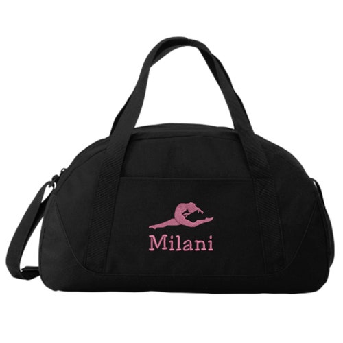 Personalized Dance Duffle Bag for Girls Embroidered. Etsy