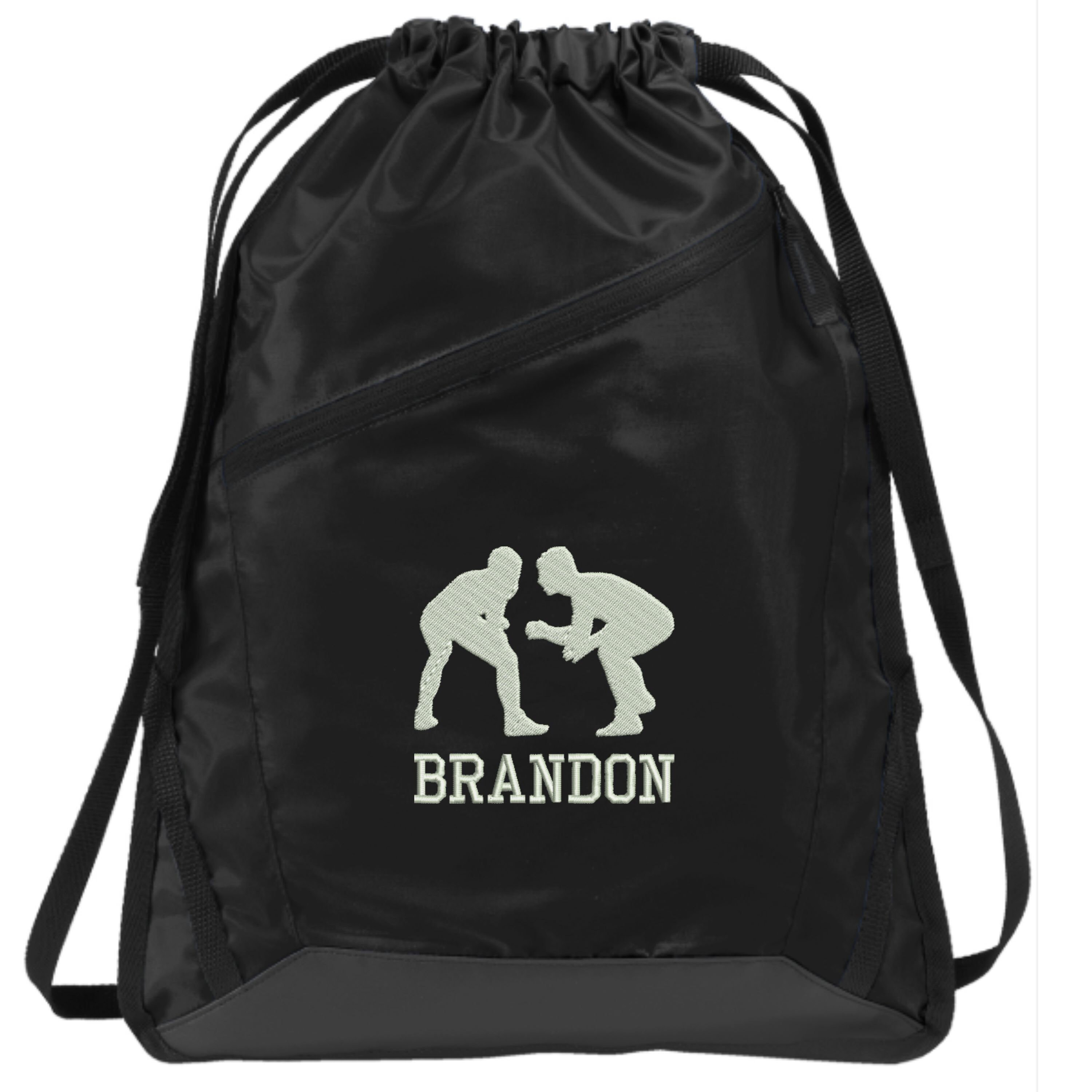 Personalized Wrestling Team Backpack Embroidered. Custom Wrestler