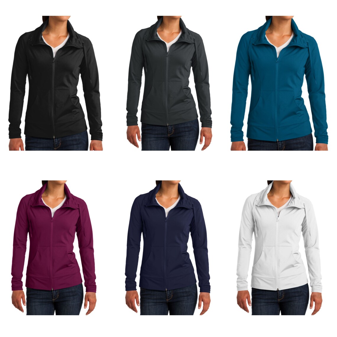 Personalized Dental Assistant Full Zip Jacket Embroidered. Etsy