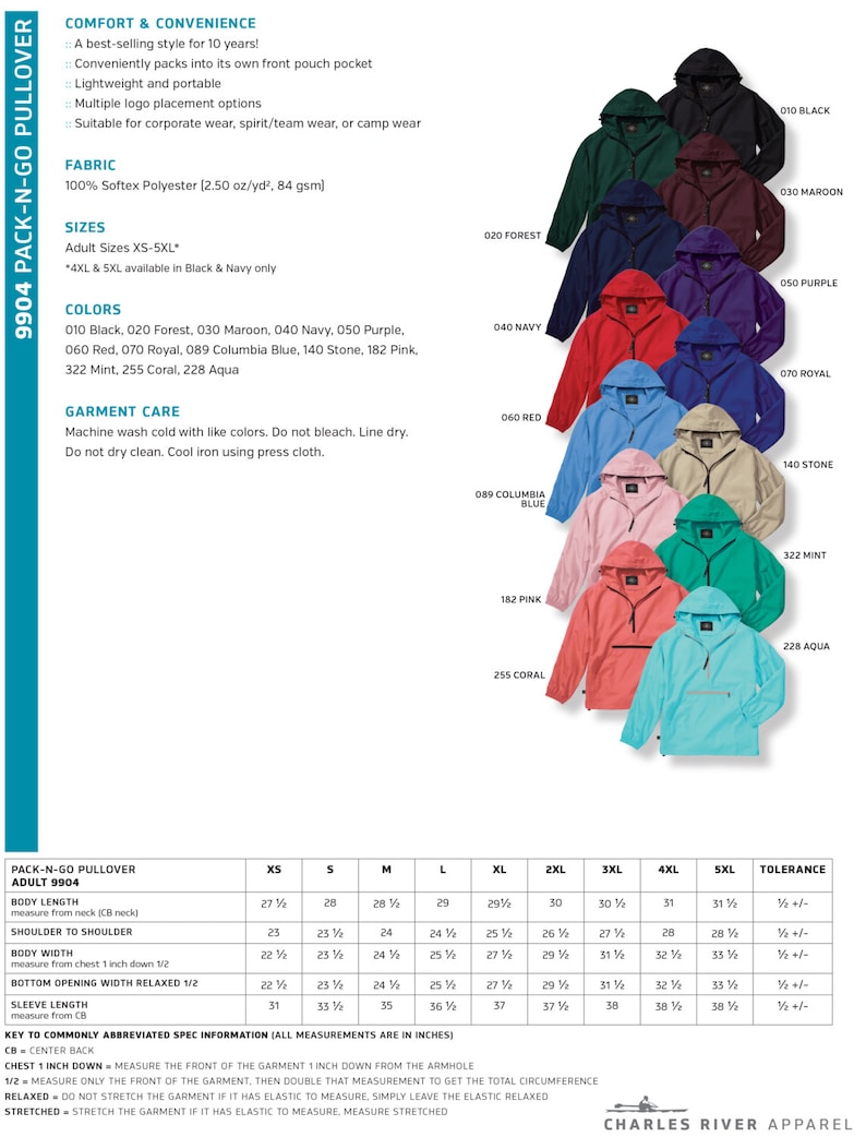 Personalized RN Nurse Half Zip Pullover Rain Jacket Embroidered Nurse Jacket With Pockets Rn 3A CR: 9904 RN Nurse Rain Jacket