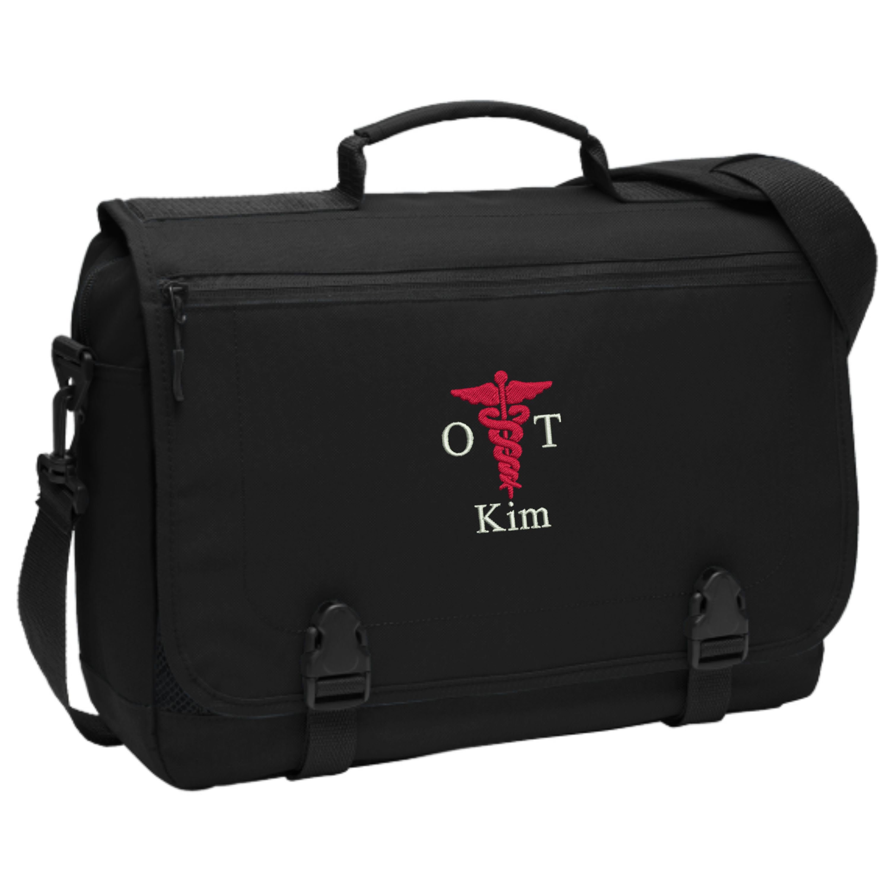 Personalized Occupational Therapist Messenger Briefcase Bag Etsy