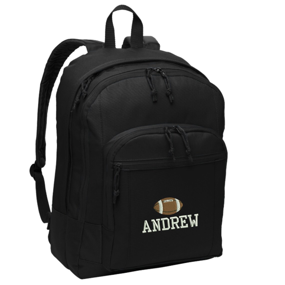 Personalized Football Player Backpack Embroidered. Football Etsy