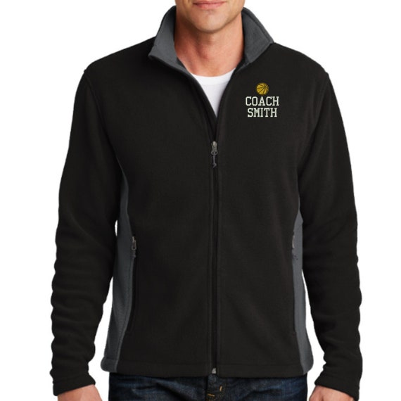 Personalized Basketball Coach Fleece 