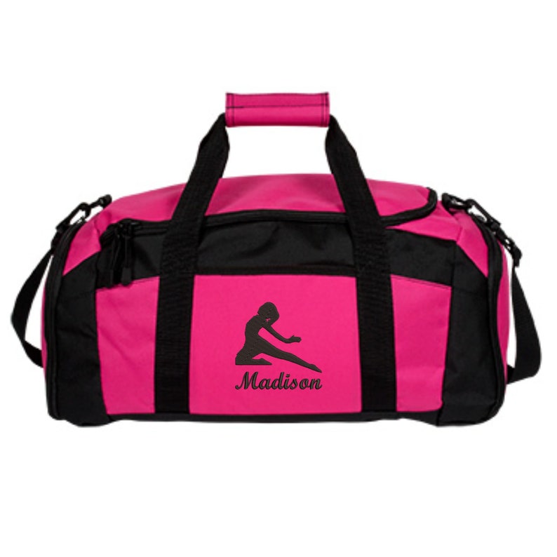 Personalized Dance Duffle Bag For Girls Embroidered. Etsy