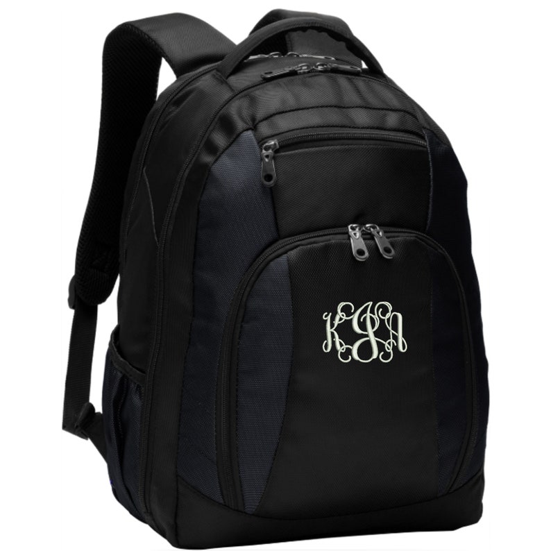 Monogrammed Backpack Embroidered. Custom Monogram Backpack. Etsy