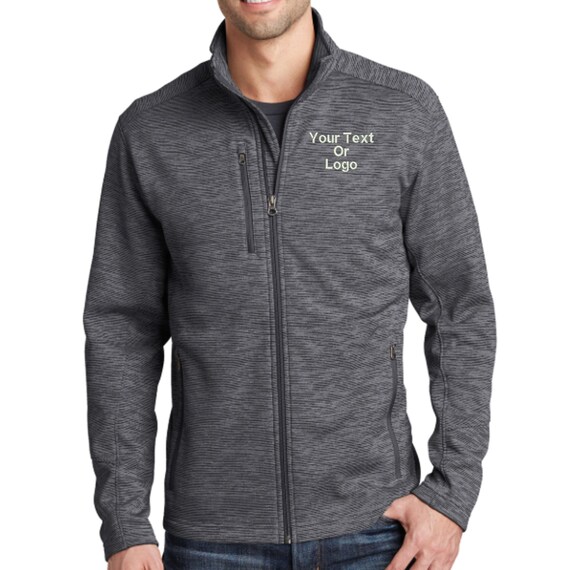 custom fleece zip up jackets