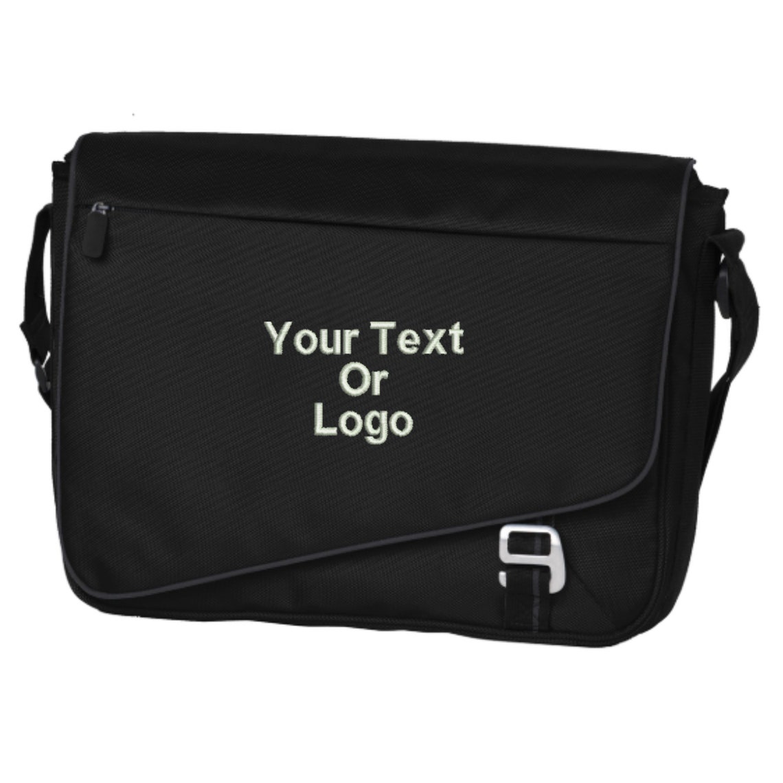 Personalized Business Logo or Text Laptop Bag Embroidered. Etsy