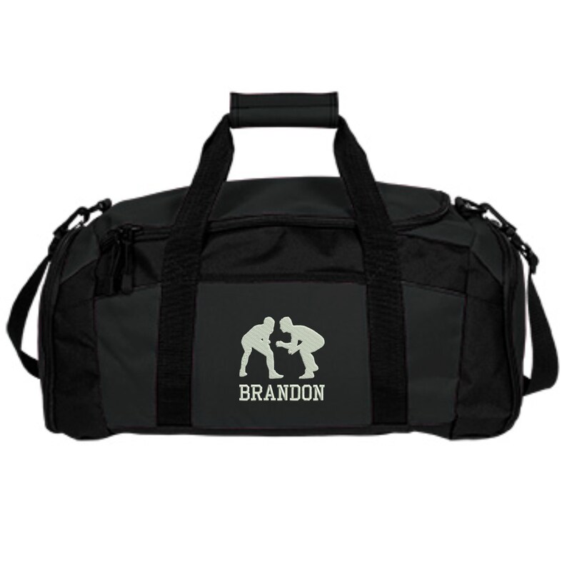 Personalized Wrestling Team Duffel Gym Bag Embroidered. Etsy