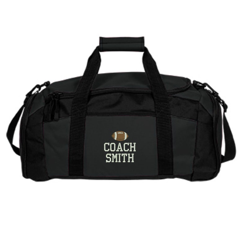 custom football bag